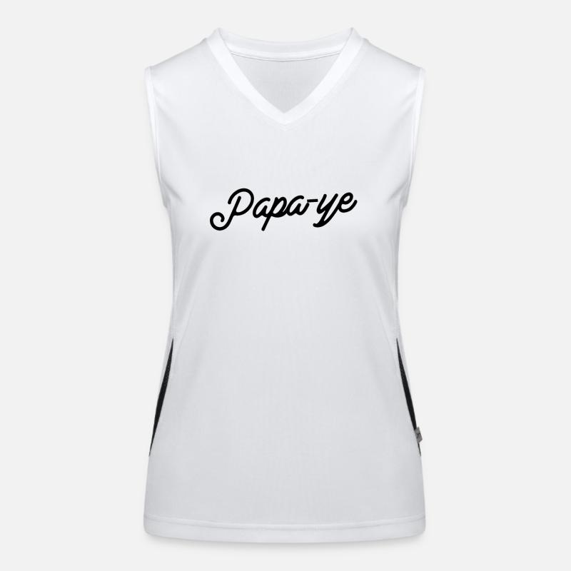 Papa-ye Chic Débardeur respirant contrasté Femme