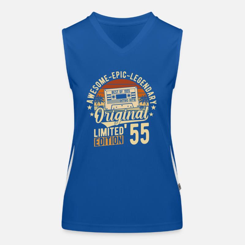 Legendär 1955 Geburtstag Funktionelles Kontrast-Tank Top für Frauen