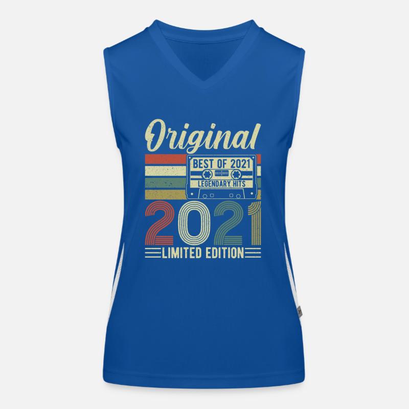 Legendäres 3. Geburtstagsjahr 2021 Funktionelles Kontrast-Tank Top für Frauen