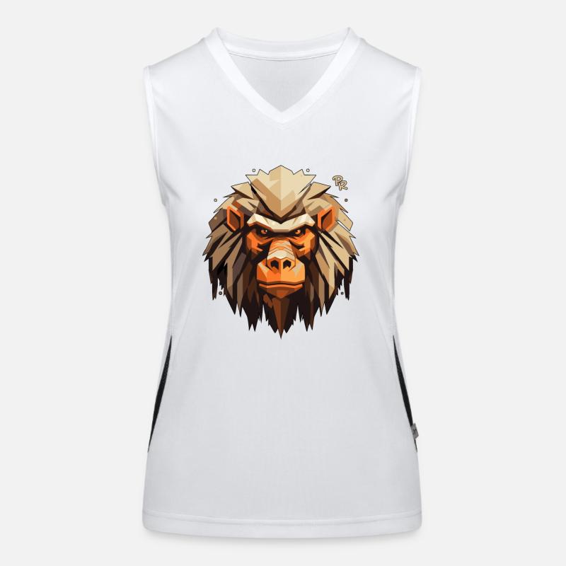 hairy monkey Women's Functional Contrast Tank Top
