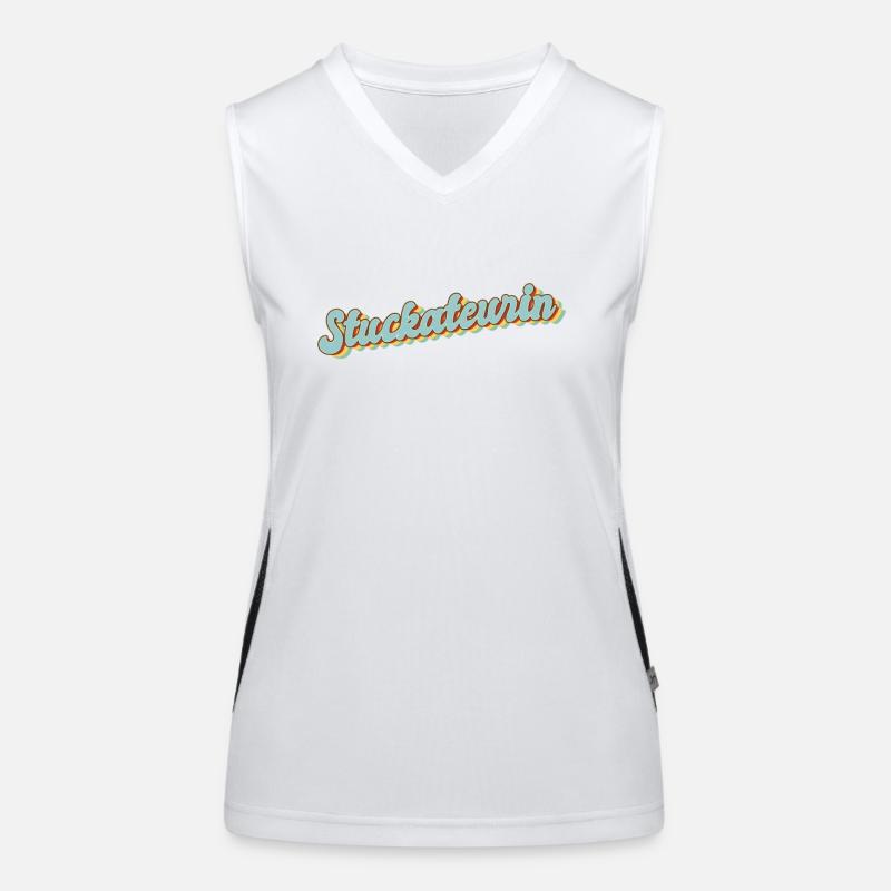 Drywall Graduation Gift Plasterer Women's Functional Contrast Tank Top