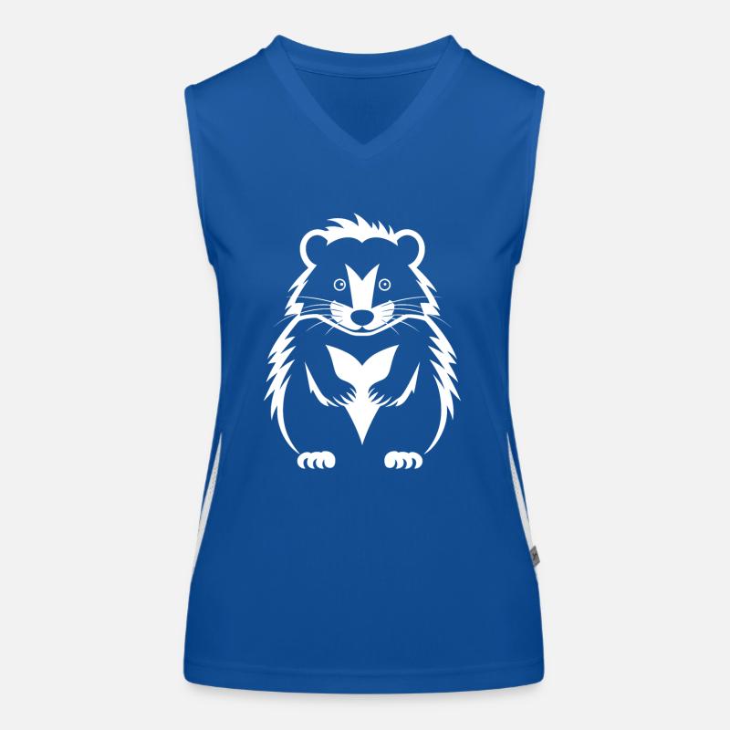 Mouffette Débardeur respirant contrasté Femme
