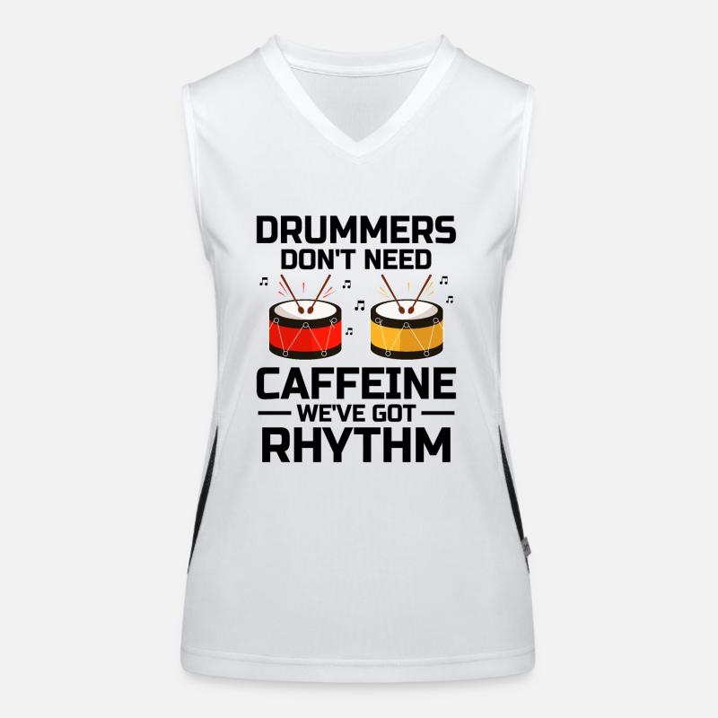 Drum Corps Marching Band Drum Corp Music Percussio Funktionelles Kontrast-Tank Top für Frauen