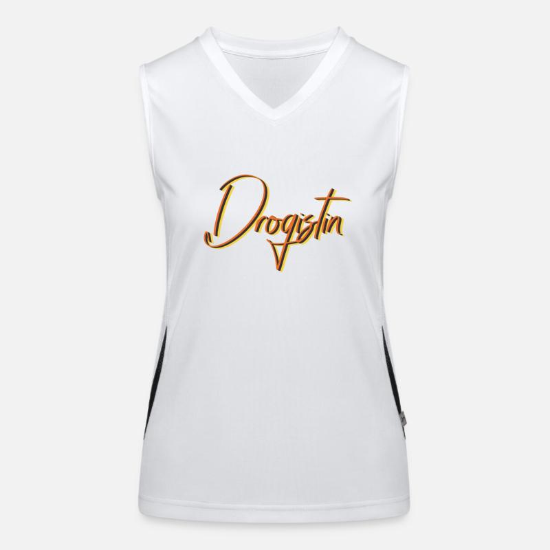 Apotheker Abschluss-Geschenk Drogistin Funktionelles Kontrast-Tank Top für Frauen
