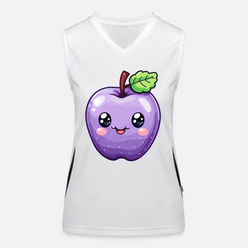Apple Children's Subject Women's Functional Contrast Tank Top