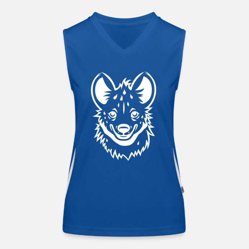 Hyäne Funktionelles Kontrast-Tank Top für Frauen