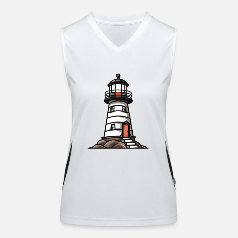 Lighthouse Coast Women's Functional Contrast Tank Top