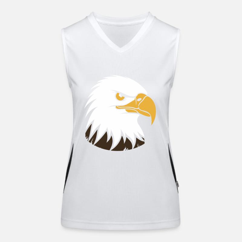 Oiseau aigle Débardeur respirant contrasté Femme