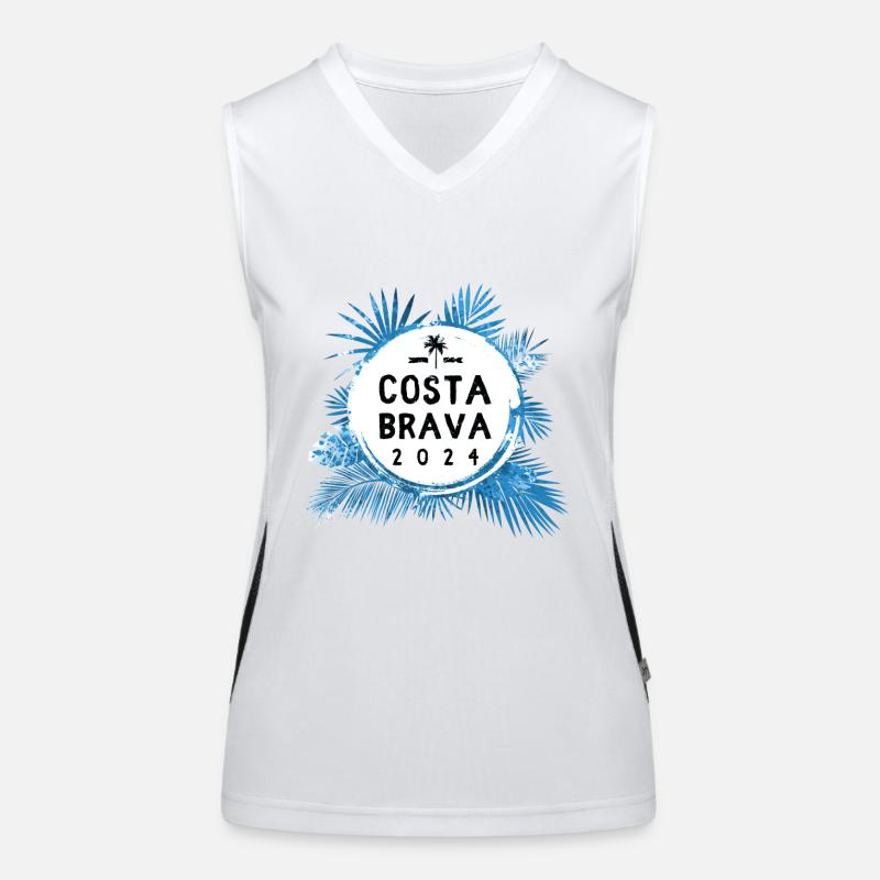 Costa Brava 2024 Coloré Débardeur respirant contrasté Femme