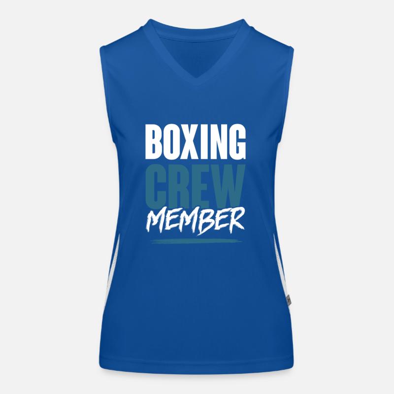 Équipe de boxe Débardeur respirant contrasté Femme