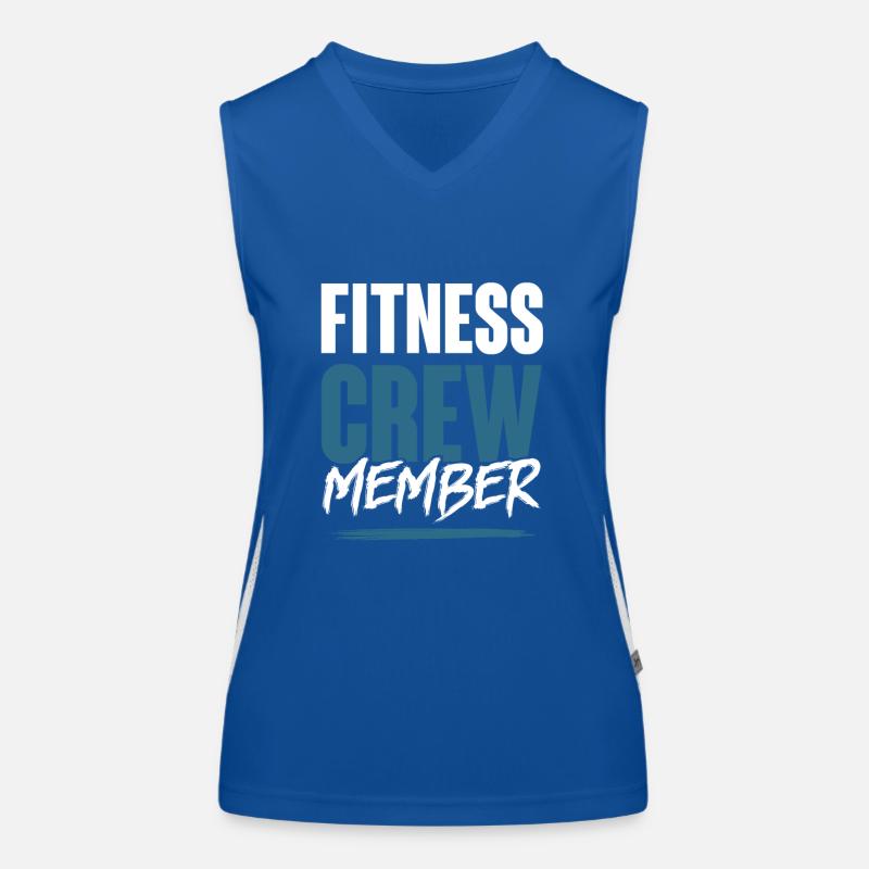 Équipe de remise en forme Débardeur respirant contrasté Femme