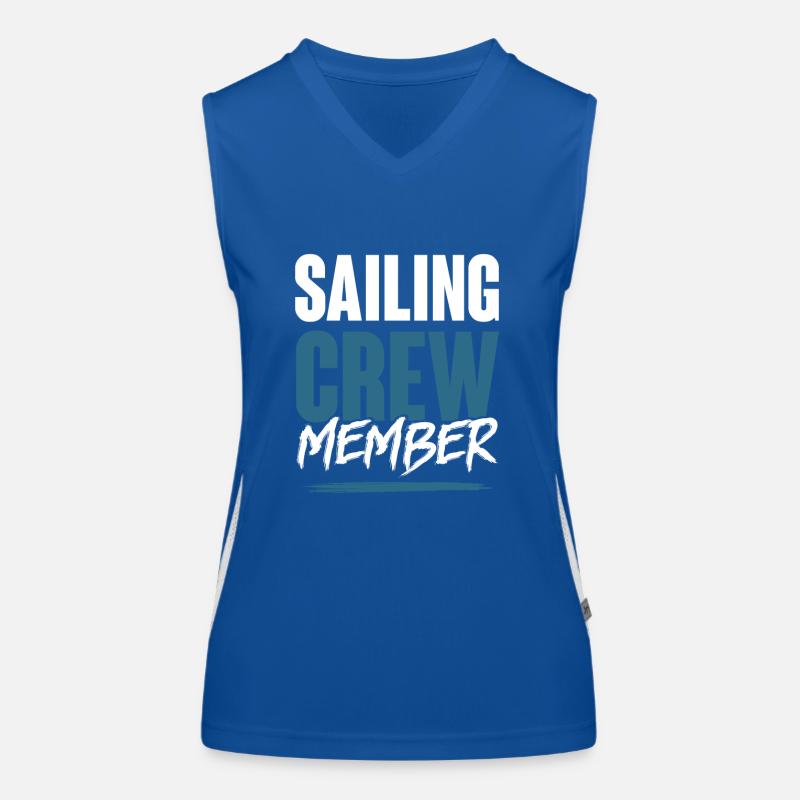 Sailing Crew Funktionelles Kontrast-Tank Top für Frauen