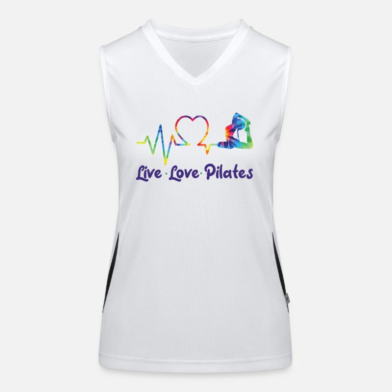 Pilates Instructor Teacher Funktionelles Kontrast-Tank Top für Frauen