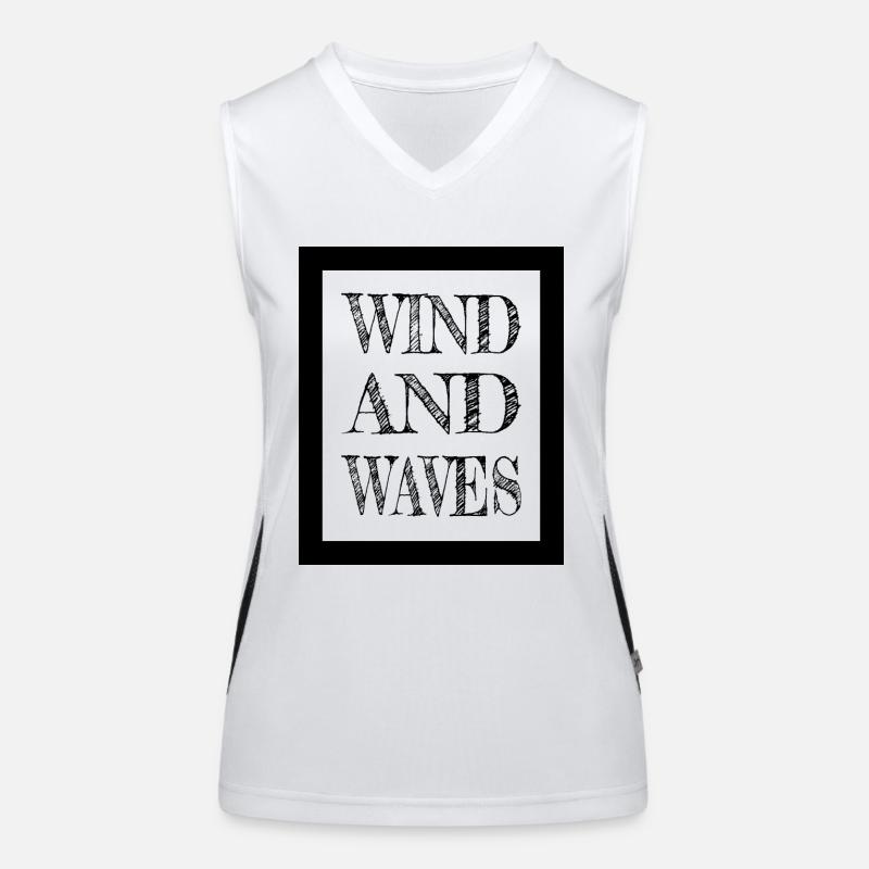 jokes self-expression breaking barriers Funktionelles Kontrast-Tank Top für Frauen