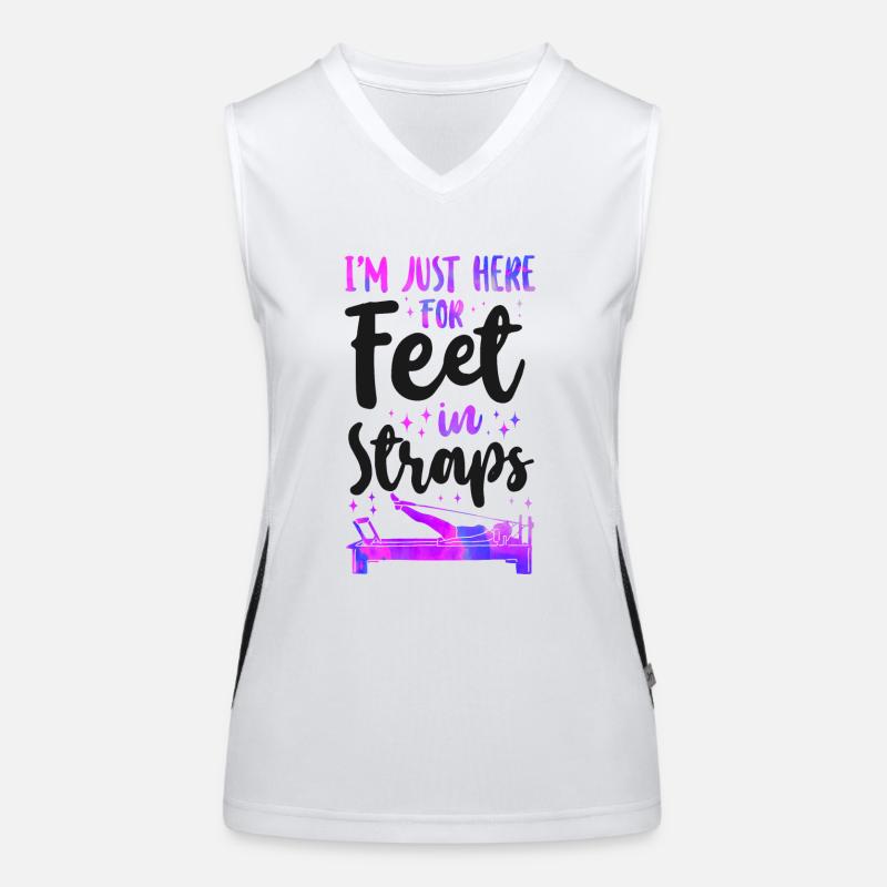 Pilates Instructor Teacher I'm Funktionelles Kontrast-Tank Top für Frauen