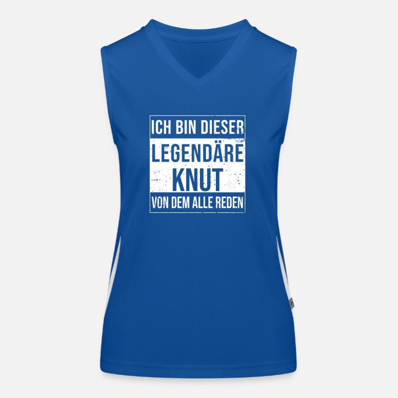 I'm this legendary for Knut Women's Functional Contrast Tank Top