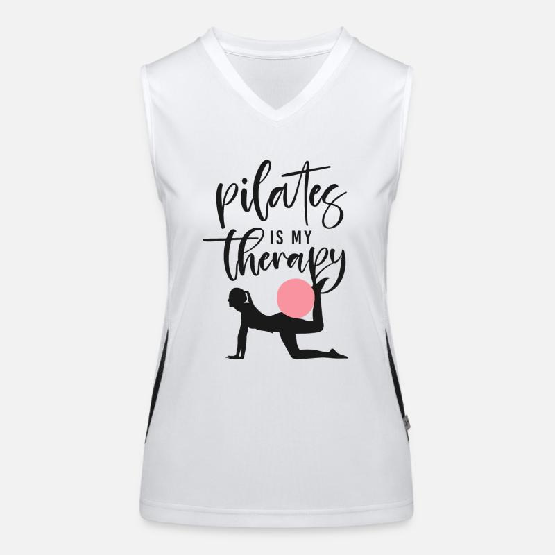 Instructeur de Pilates Professeur de Pilates Débardeur respirant contrasté Femme