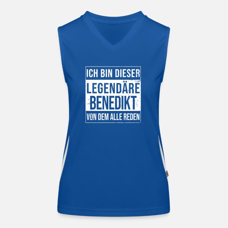 I'm this legendary for Benedict Women's Functional Contrast Tank Top