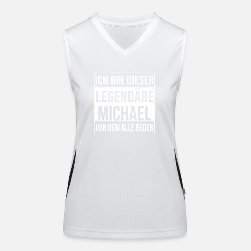 Je suis cette légende pour Michael Débardeur respirant contrasté Femme