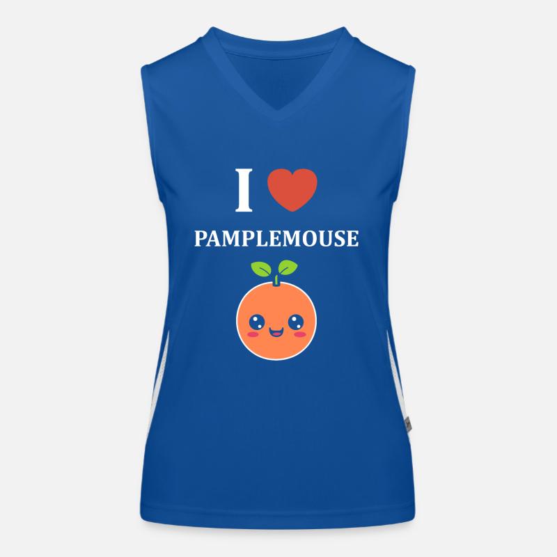 Humour Pamplemousse Débardeur respirant contrasté Femme