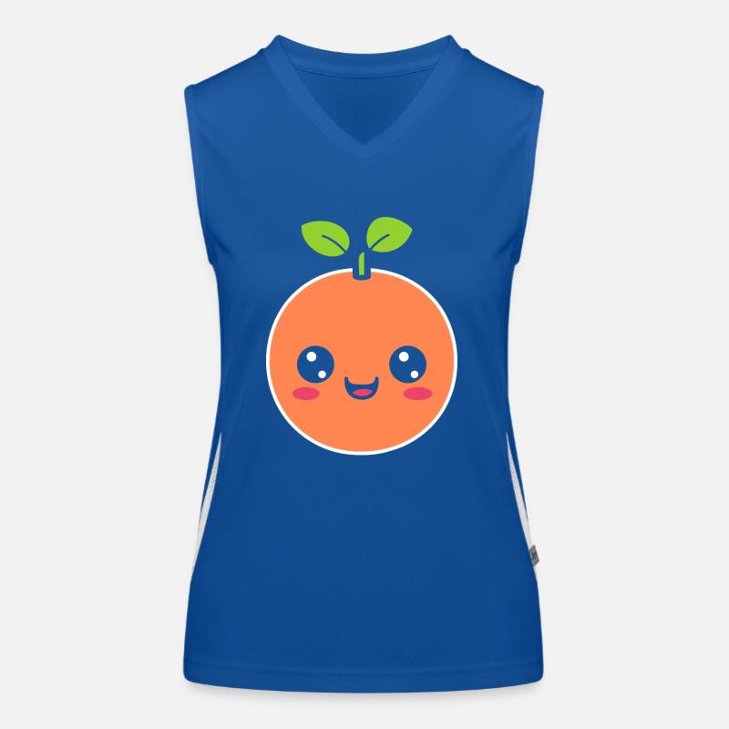 Grapefruit Funktionelles Kontrast-Tank Top für Frauen