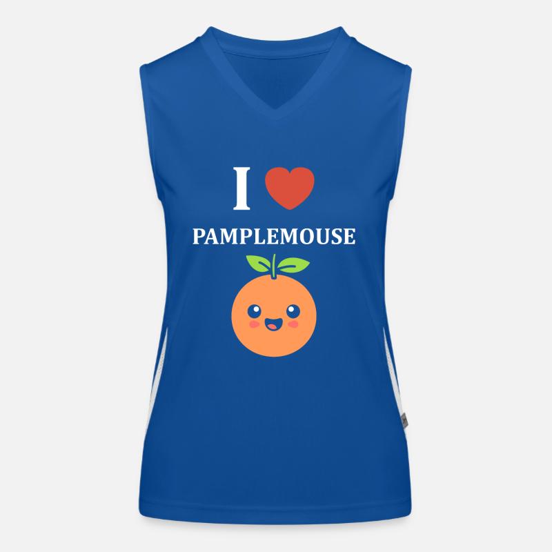 Humour Pamplemousse Débardeur respirant contrasté Femme
