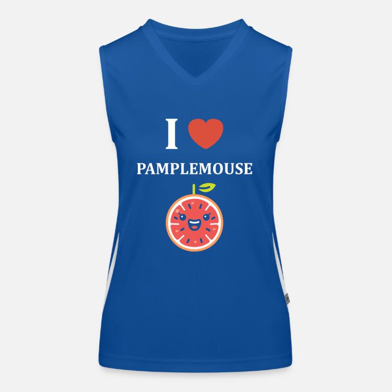 Humour Pamplemousse Débardeur respirant contrasté Femme