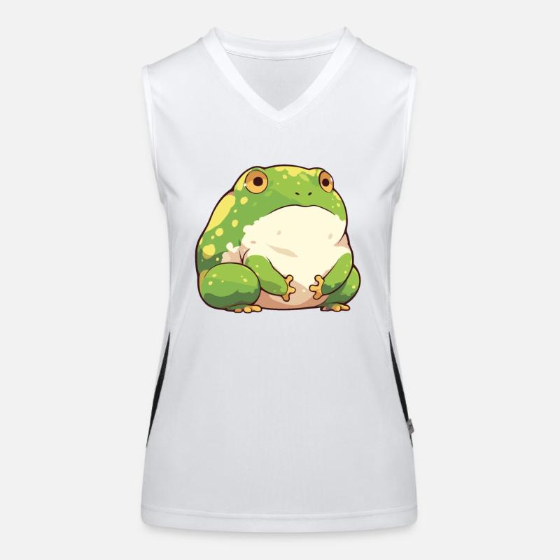 Ochsenfrösche Ochsenfrosch Funktionelles Kontrast-Tank Top für Frauen
