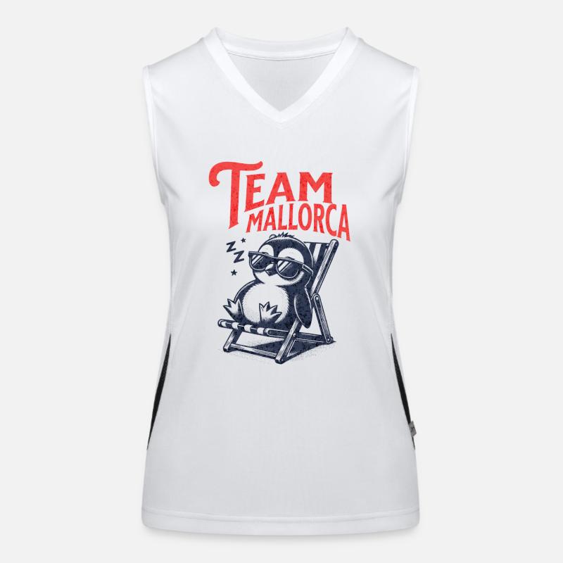 Mallorca Team Mallorca Funktionelles Kontrast-Tank Top für Frauen