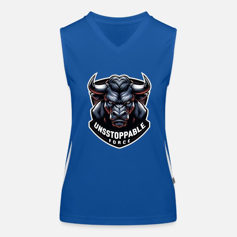 Unstoppable Force Funktionelles Kontrast-Tank Top für Frauen