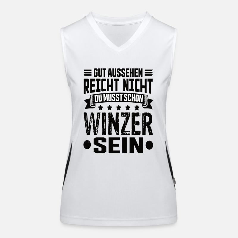 Winzer Funktionelles Kontrast-Tank Top für Frauen