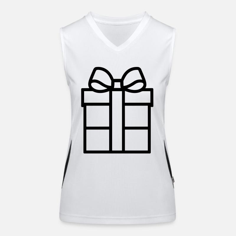 Small Gift Box Women's Functional Contrast Tank Top