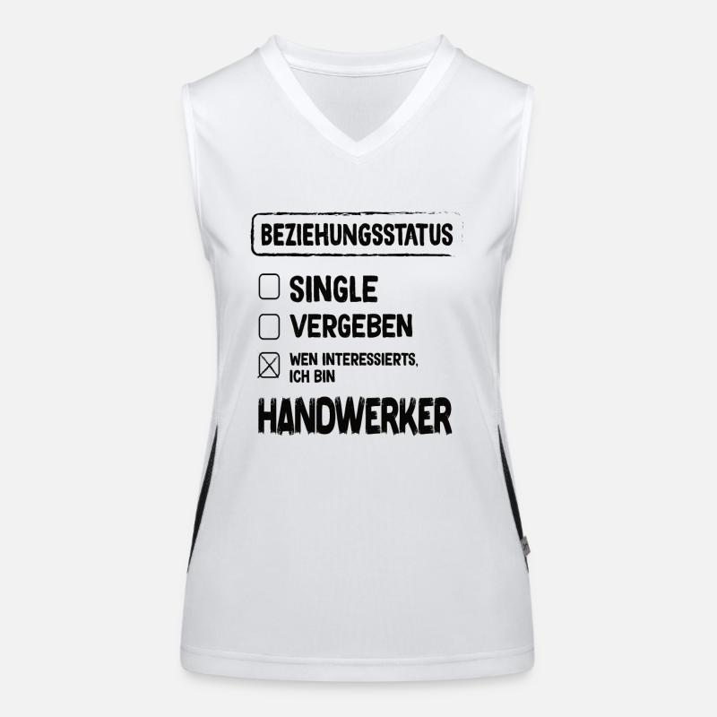 Statut de la relation d’artisan Débardeur respirant contrasté Femme