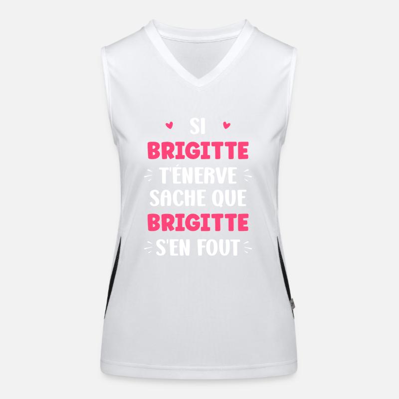 Brigitte Débardeur respirant contrasté Femme