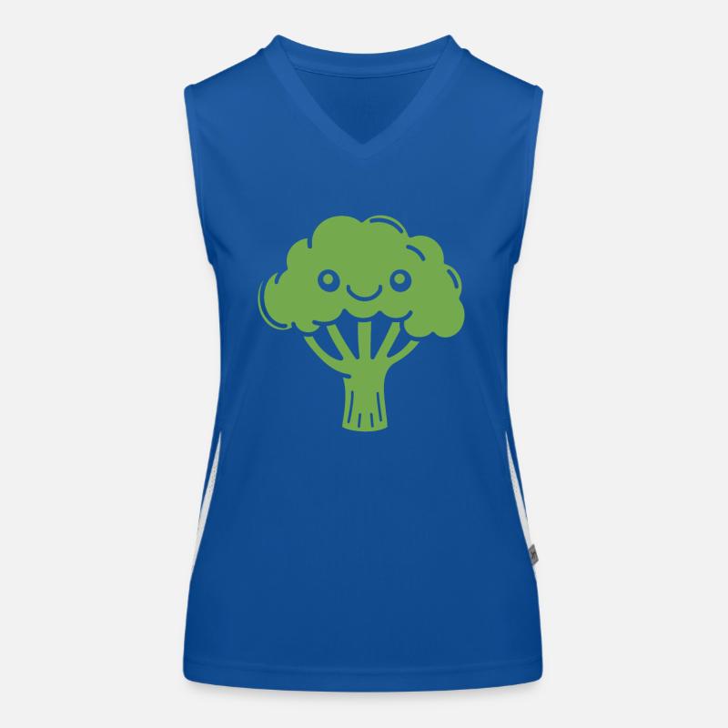 broccoli Women's Functional Contrast Tank Top