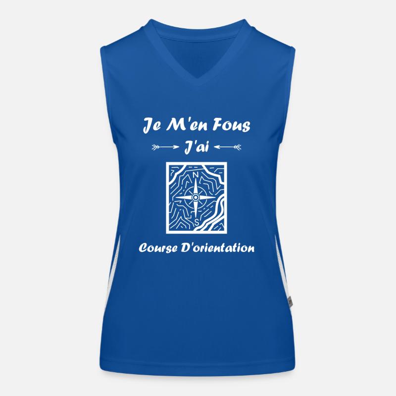 course d'orientation Débardeur respirant contrasté Femme
