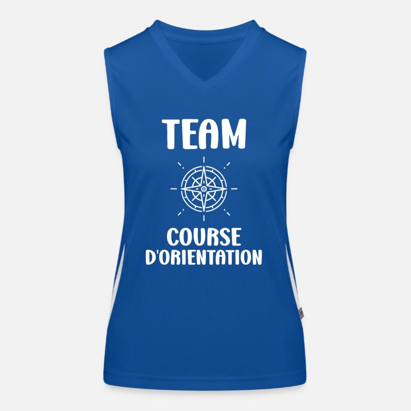 course d'orientation Débardeur respirant contrasté Femme