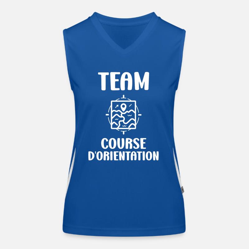 course d'orientation Débardeur respirant contrasté Femme