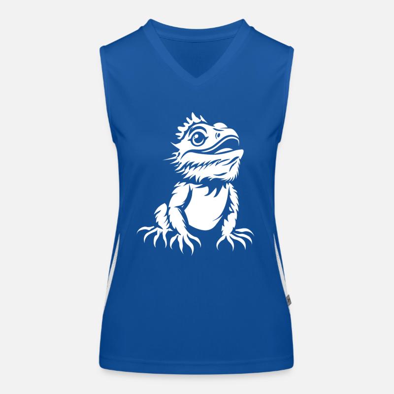 Bartagame Funktionelles Kontrast-Tank Top für Frauen