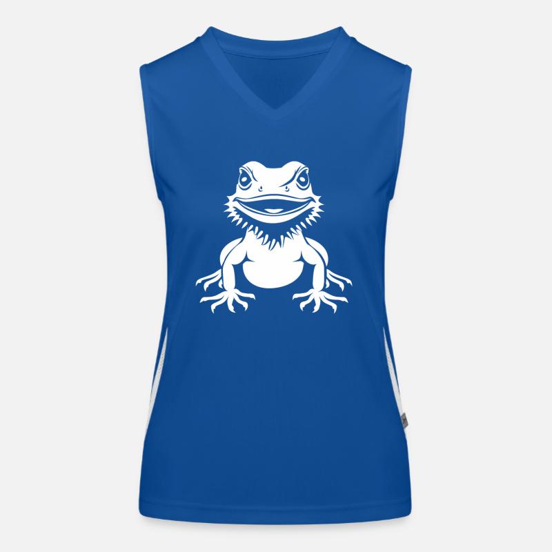 Bartagame Funktionelles Kontrast-Tank Top für Frauen