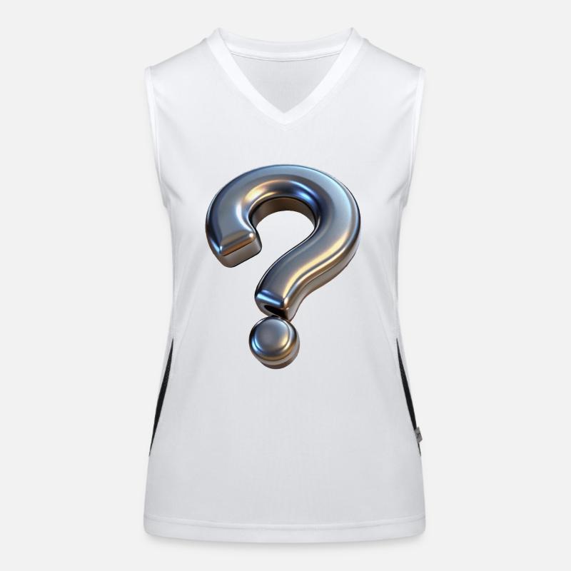 FRAGE Funktionelles Kontrast-Tank Top für Frauen