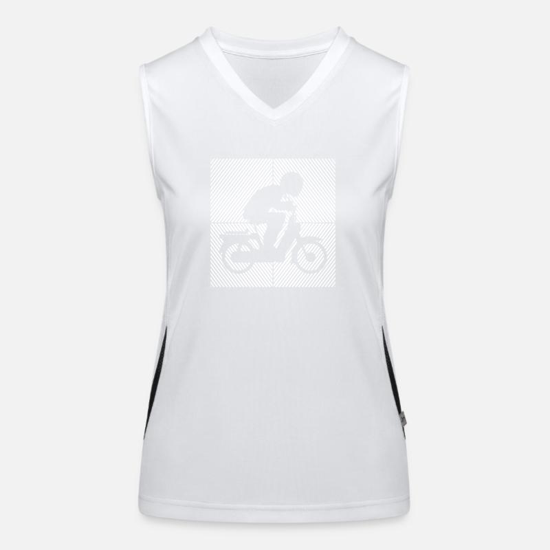 Moped moped scooter moped moped driver tshirt moped Women's Functional Contrast Tank Top