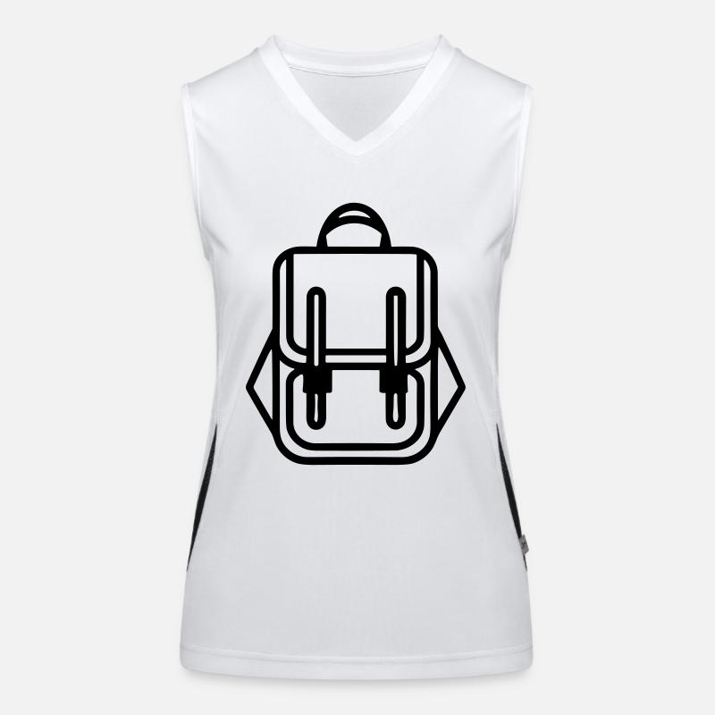 Rucksack Funktionelles Kontrast-Tank Top für Frauen