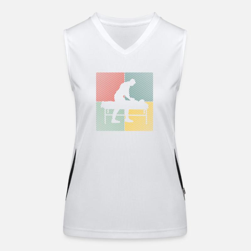 Physiotherapy Chiropractor Physio-masseur Women's Functional Contrast Tank Top