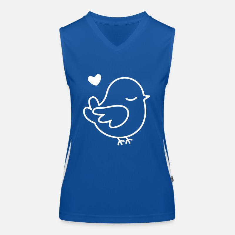 Colombe Débardeur respirant contrasté Femme