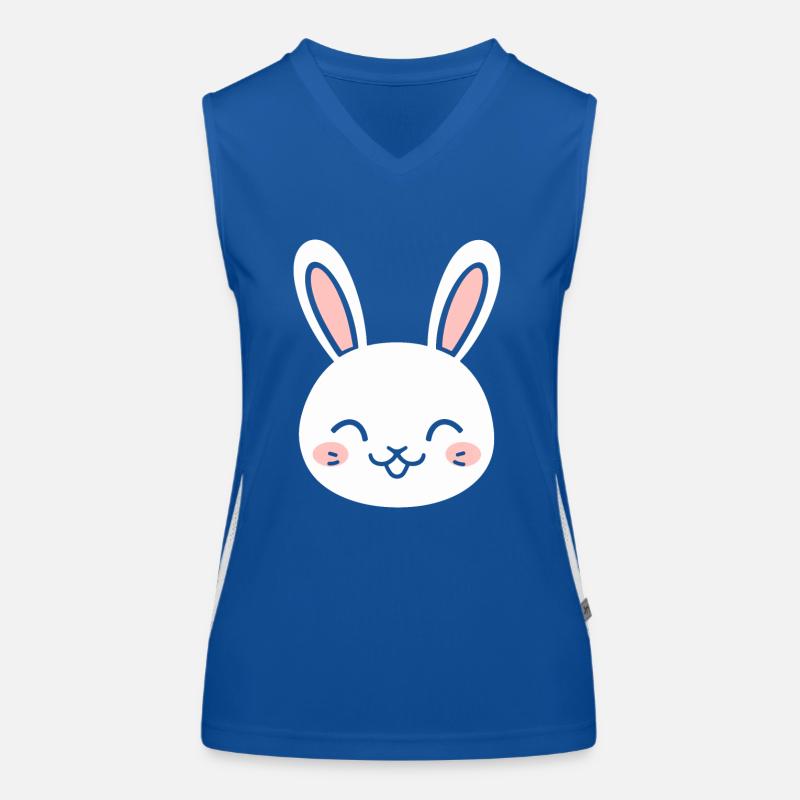 Petit bébé lapin Débardeur respirant contrasté Femme