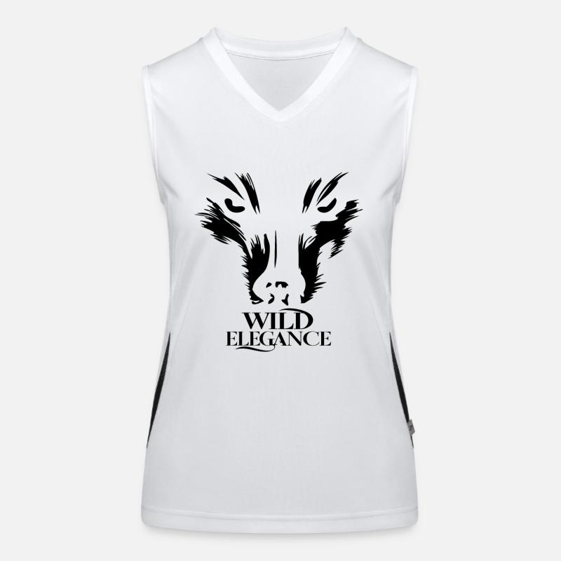 WILD ELEGANCE Women's Functional Contrast Tank Top