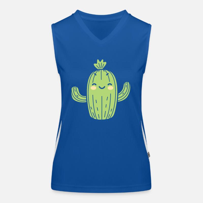 Cactus Débardeur respirant contrasté Femme