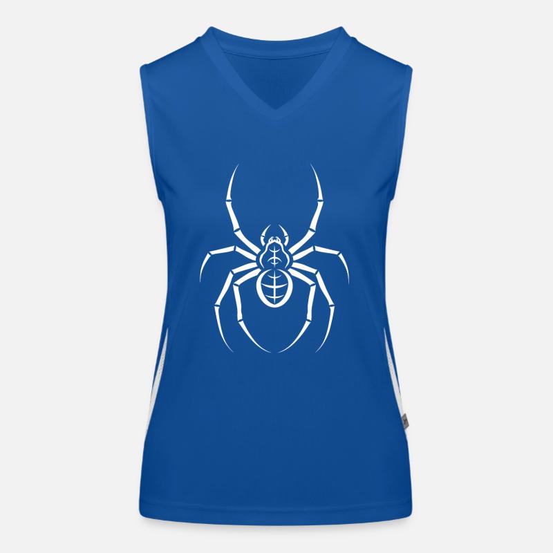Spinne Funktionelles Kontrast-Tank Top für Frauen