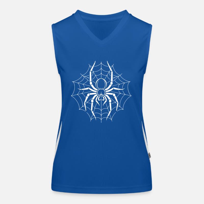 Spinne Funktionelles Kontrast-Tank Top für Frauen